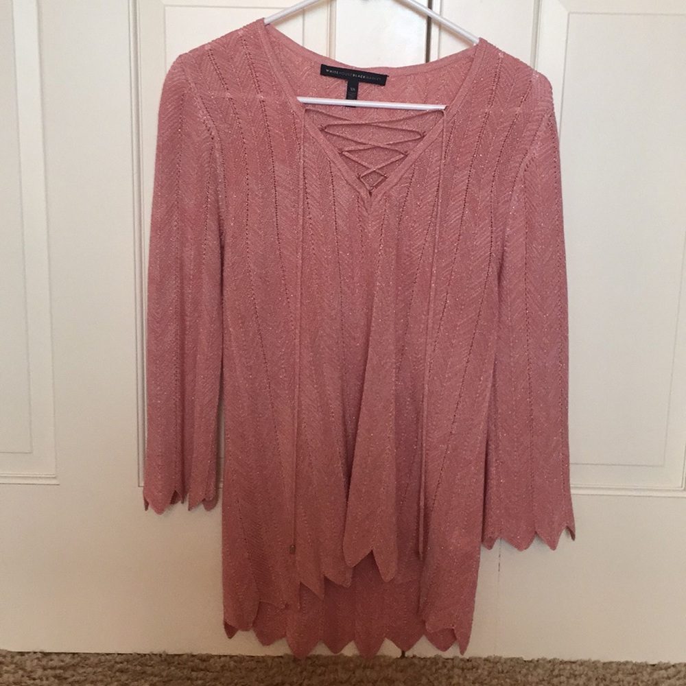 Ladies 3/4 length sleeved top